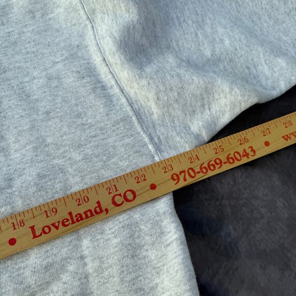 Vintage 90's Boston College Eagles Football Crewneck Pullover Sweatshirt Sz L - Picture 2 of 9